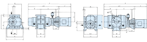 Mechanical booster General Drawing