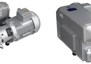 Oil rotary vane vacuum pump