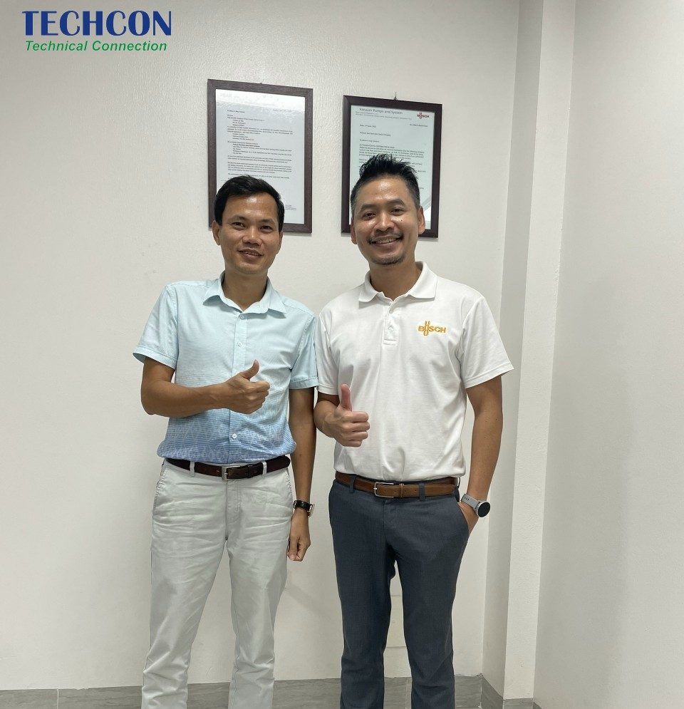 Techcon Việt Nam và Busch Thailand hợp tác cùng phát triển vì một thị trường bơm chân không Busch lớn mạnh và sôi động hơn